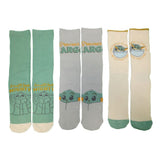 Star Wars The Mandalorian Socks 3-Pack Grogu S-M