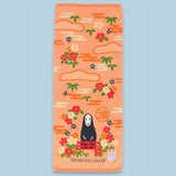 Spirited Away Natsu Towel No Face & Flowers 34 x 80 cm