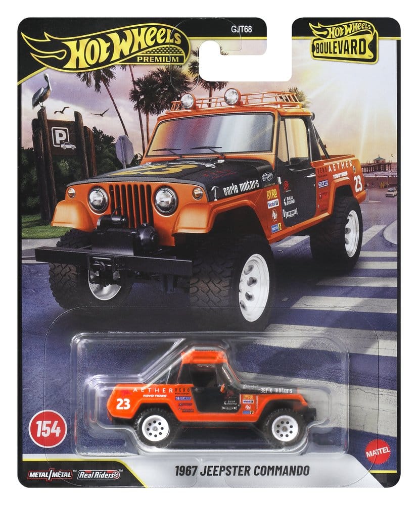 Hot Wheels Premium Die-Cast Vehicles 1/64 Boulevard 978G Assortment (10)