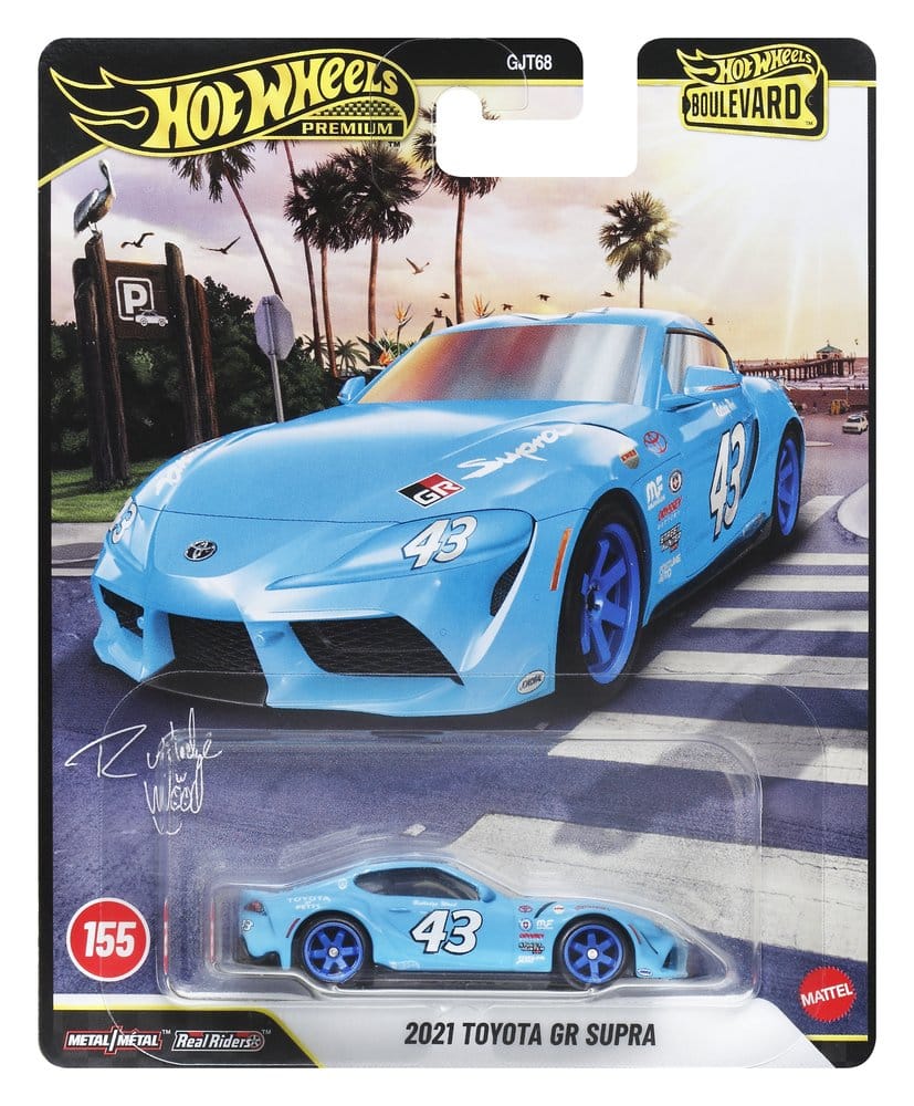 Hot Wheels Premium Die-Cast Vehicles 1/64 Boulevard 978H Assortment (10)