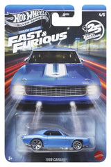 Fast &amp; Furious Hot Wheels Silver Series Die-Cast Vehicles 1/64 979N Assortment (24)
