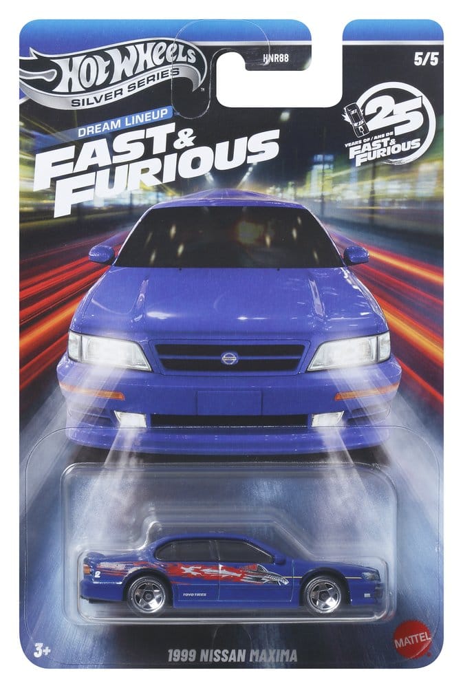 Fast &amp; Furious Hot Wheels Silver Series Die-Cast Vehicles 1/64 979N Assortment (24)