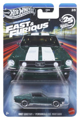 Fast &amp; Furious Hot Wheels Silver Series Die-Cast Vehicles 1/64 979N Assortment (24)