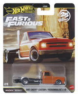 Fast & Furious Hot Wheels Premium Die-Cast Vehicles 1/64 979P Assortment (10)