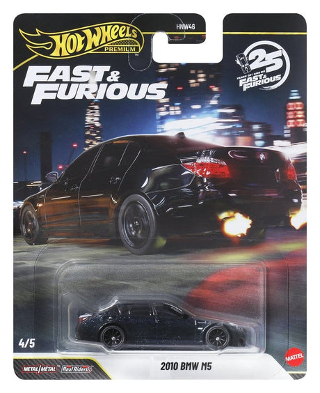 Fast & Furious Hot Wheels Premium Die-Cast Vehicles 1/64 979P Assortment (10)