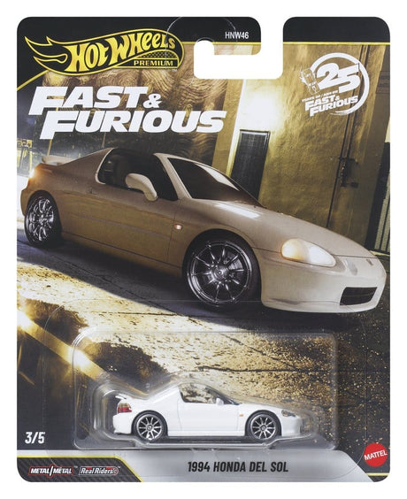 Fast & Furious Hot Wheels Premium Die-Cast Vehicles 1/64 979P Assortment (10)