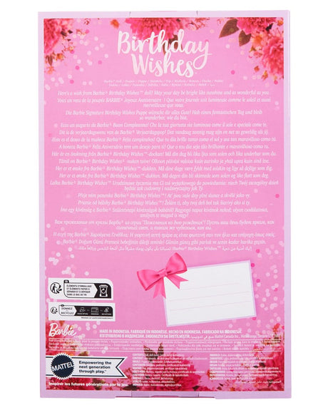 Barbie Birthday Wishes Barbie Signature Doll