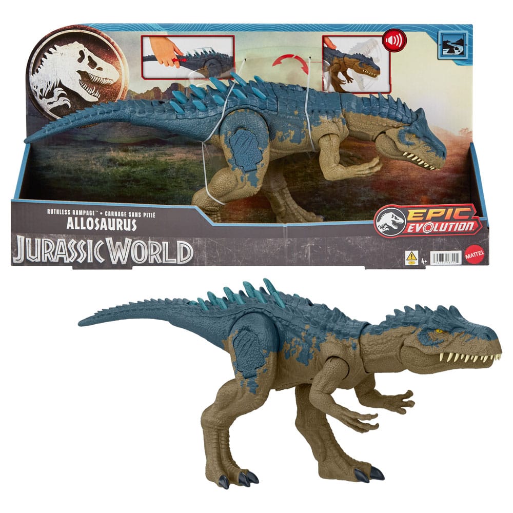 Jurassic World Ruthless Rampage Allosaurus Epic Evolution Action Figure