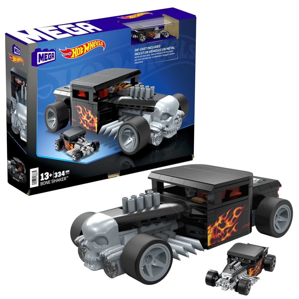 Hot Wheels Bone Shaker 20cm 1/24 Scale MEGA Construction Set
