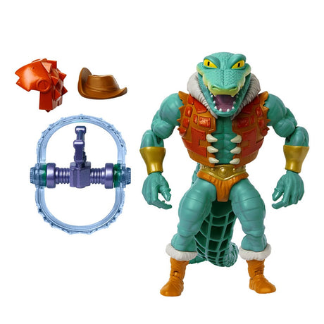 MOTU x TMNT: Turtles of Grayskull Leatherhead 14 cm Deluxe Action Figure