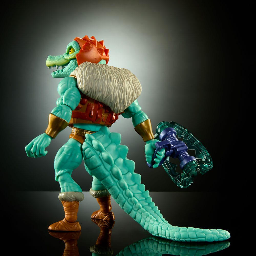 MOTU x TMNT: Turtles of Grayskull Leatherhead 14 cm Deluxe Action Figure