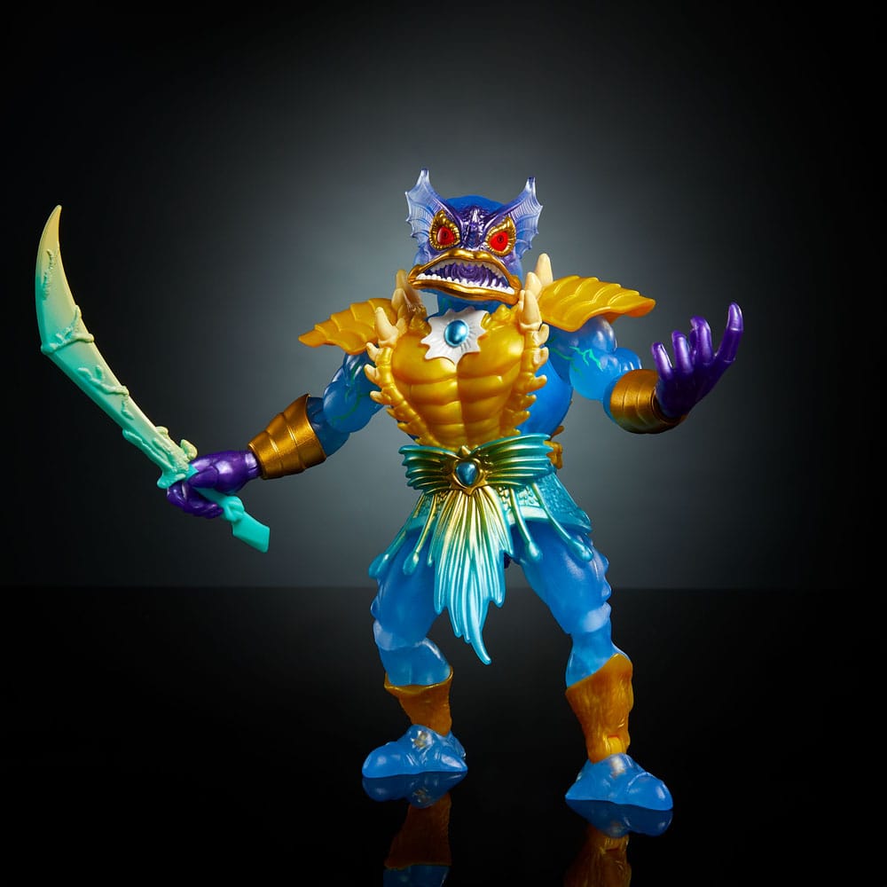 MOTU x TMNT Turtles of Grayskull Mer-Man 14 cm Action Figure