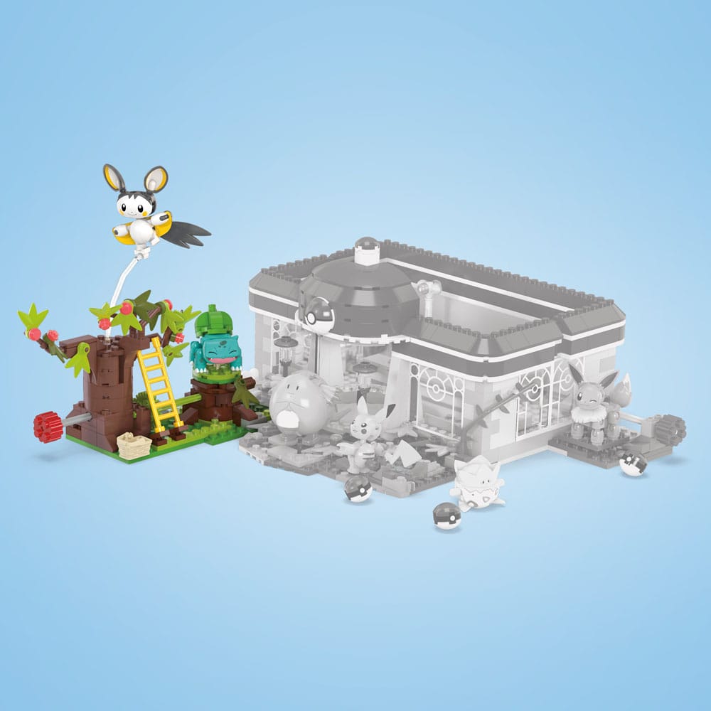 Pokémon Emolga And Bulbasaur's Charming Woods MEGA Construction Set