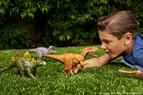 Jurassic World Wild Roar Hesperosaurus Epic Evolution Action Figure