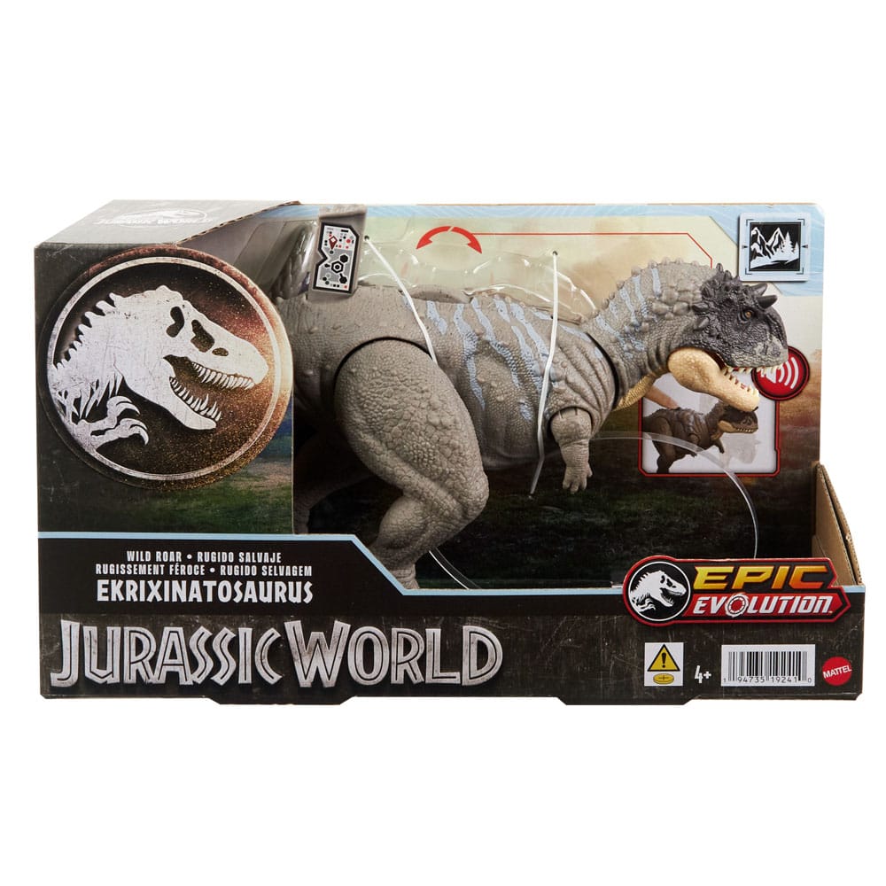 Jurassic World Wild Roar Ekrixinatosaurus Epic Evolution Action Figure
