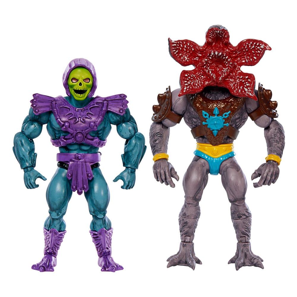 Masters of the Universe X Stranger Things Origins Skeletor & Demogorgon 14cm 2 Pack Action Figure