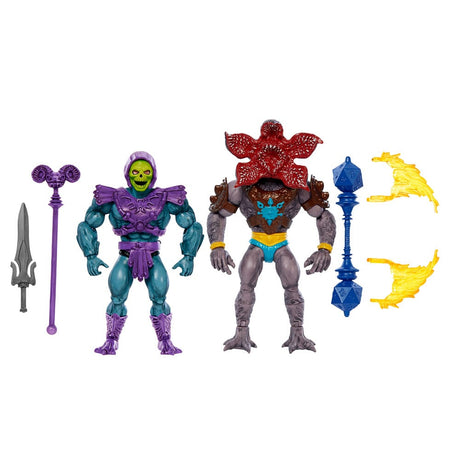 Masters of the Universe X Stranger Things Origins Skeletor & Demogorgon 14cm 2 Pack Action Figure