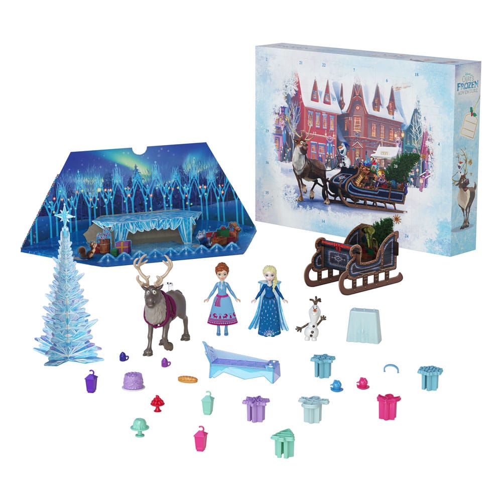 Frozen Advent Calendar with Dolls and Minifigures