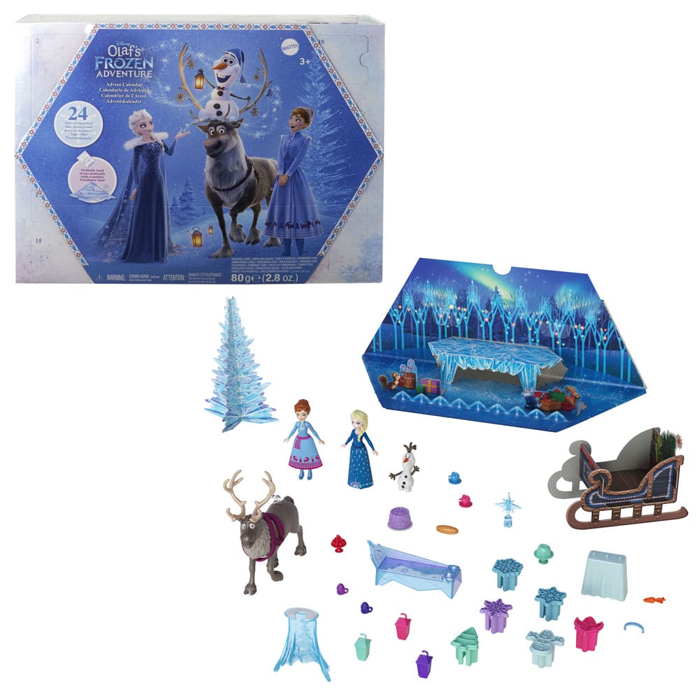 Frozen Advent Calendar with Dolls and Minifigures