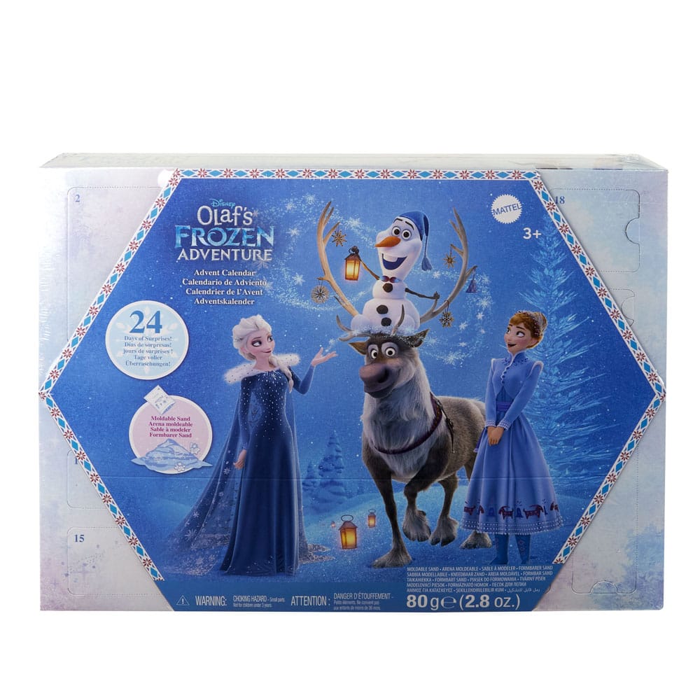 Frozen Advent Calendar with Dolls and Minifigures