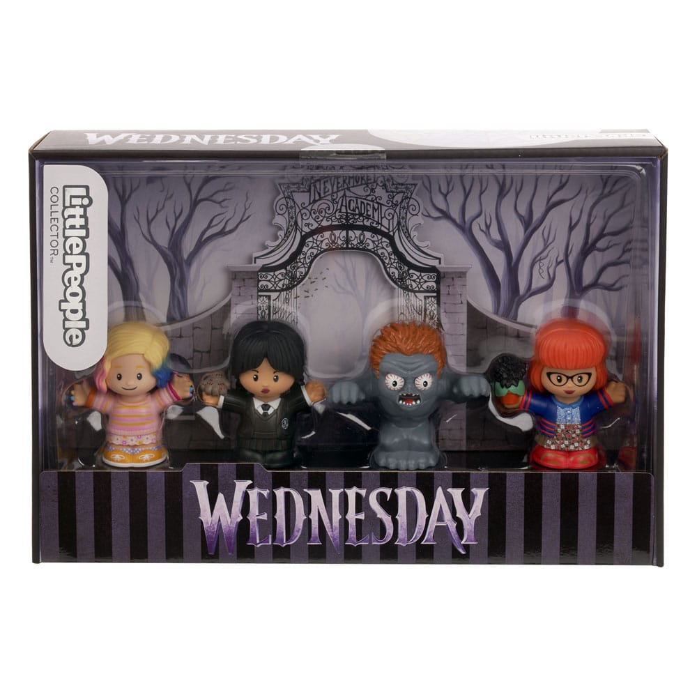 Wednesday Fisher-Price Little People Collector 6 cm Mini Figures 4-Pack