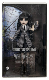 Monster High x Wednesday Doll Wednesday Addams