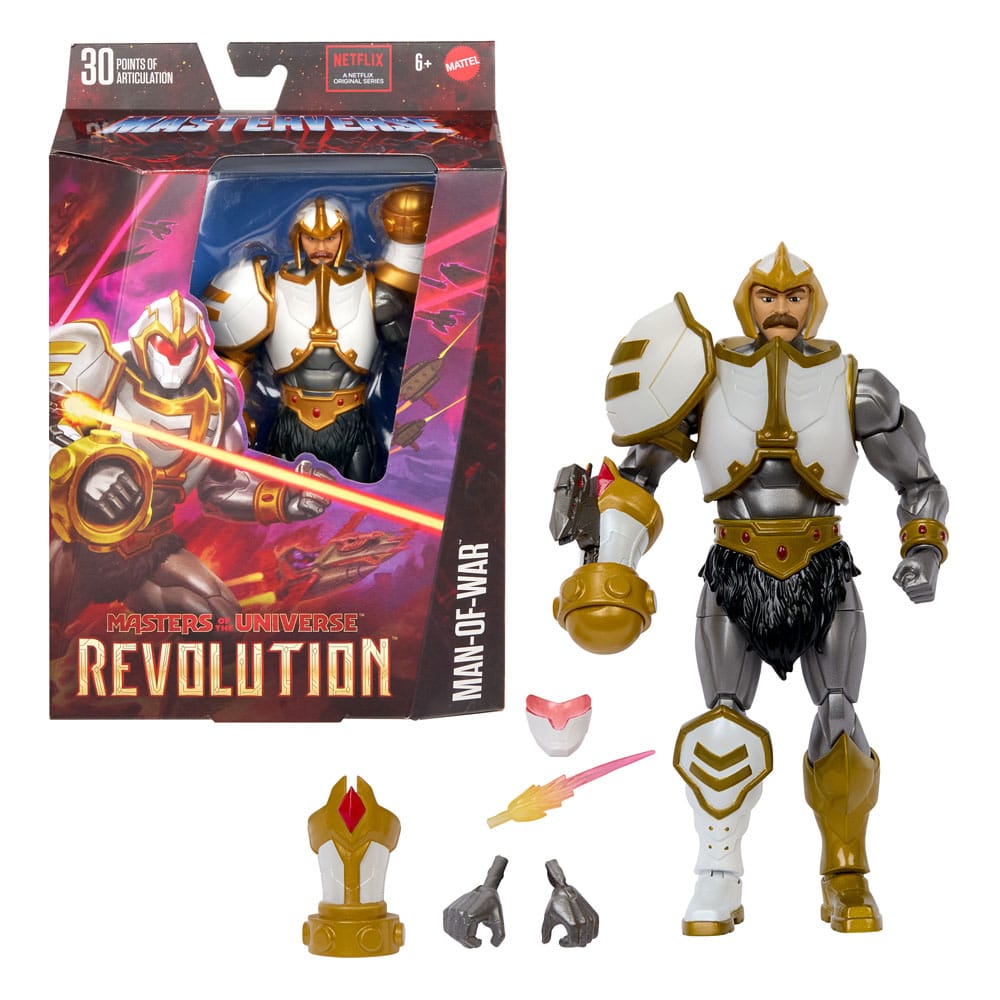 Masters of the Universe: New Eternia Masterverse Man O' War Duncan 18 cm Action Figure