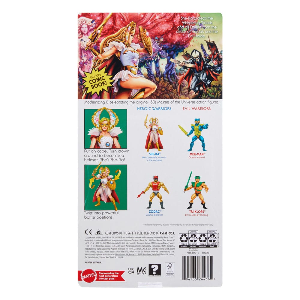 Masters of the Universe Origins Princess of Power: She-Ra 14cm Action Figure