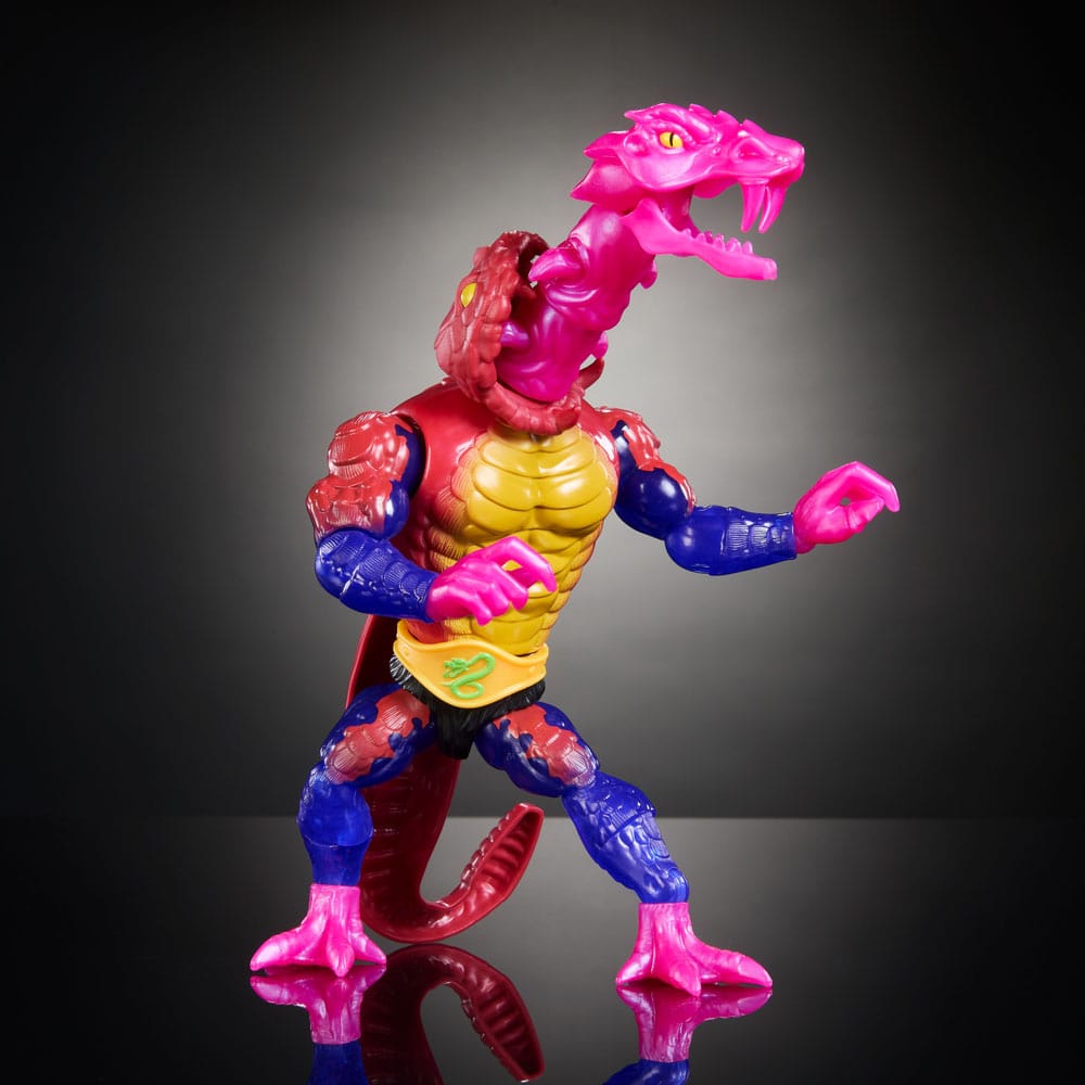 MOTU x TMNT: Turtles of Grayskull Rattlor 14 cm Action Figure