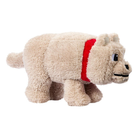 A Minecraft Movie Plush Figure Dennis the Wolf 20 cm