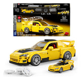 Hot Wheels Speed Series Mattel Brick Shop Building Set 1/32 '07 Honda S2000