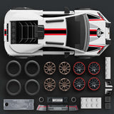 Hot Wheels Speed Mattel Brick Shop Building Set 1/32 Lamborghini Huracán Sterrato