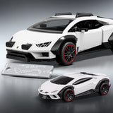 Hot Wheels Speed Mattel Brick Shop Building Set 1/32 Lamborghini Huracán Sterrato