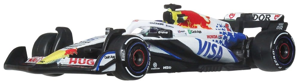 Formula 1 Hot Wheels Premium Die-Cast Vehicle 1/64 Visa Cash App Racing Bulls F1 Team