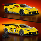 Hot Wheels Speed Mattel Brick Shop Building Set 1/32 '20 Corvette C8.R