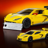 Hot Wheels Speed Mattel Brick Shop Building Set 1/32 '20 Corvette C8.R