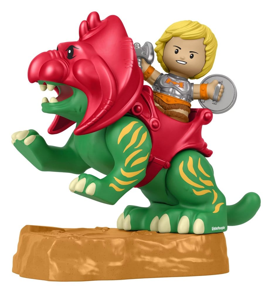 Masters of the Universe Little People Collector Figure Set He-Man & Battle Cat