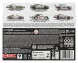 Hot Wheels Silver Series Die-Cast Vehicle 6-Pack 1/64 ZAMAC