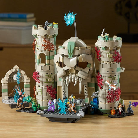 Masters of the Universe Mattel Brick Shop Construction Set Castle Grayskull