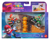 The Super Mario Galaxy Movie Hot Wheels Playset Mario & Luigi Desert Jump