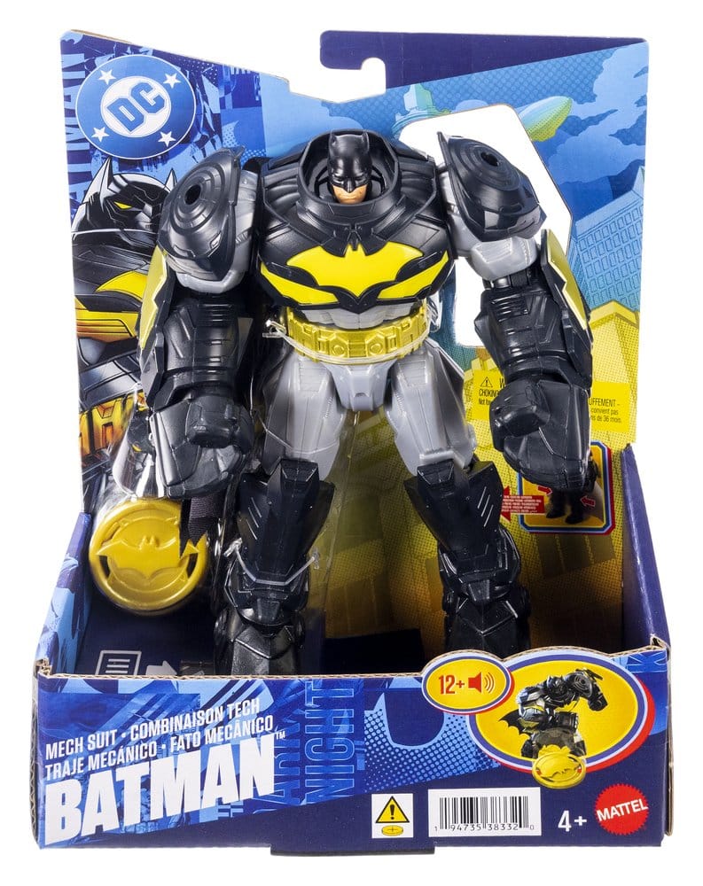 DC Premier Action Figure with Sound & Light Mecha Suit Batman 18 cm