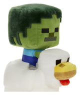 Minecraft Deluxe Plush Figure Chicken Jockey 20 cm