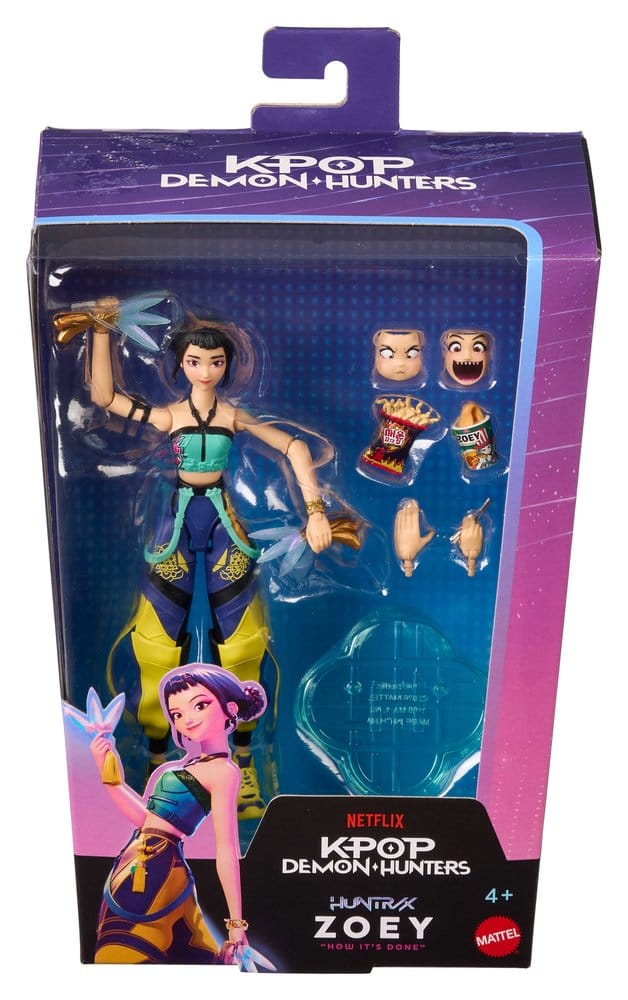 KPop Demon Hunters Action Figure Huntrix Zoey (How It's Done) 14 cm