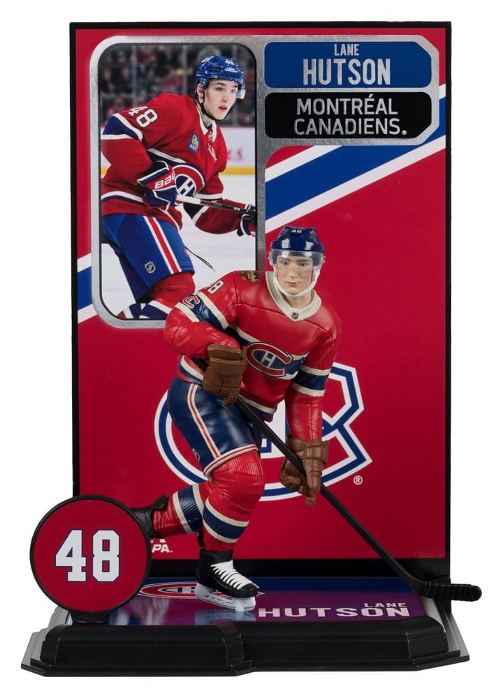 NHL McFarlane SportsPicks Action Figure Lane Hutson (Montreal Canadiens Heritage Classic) 18 cm