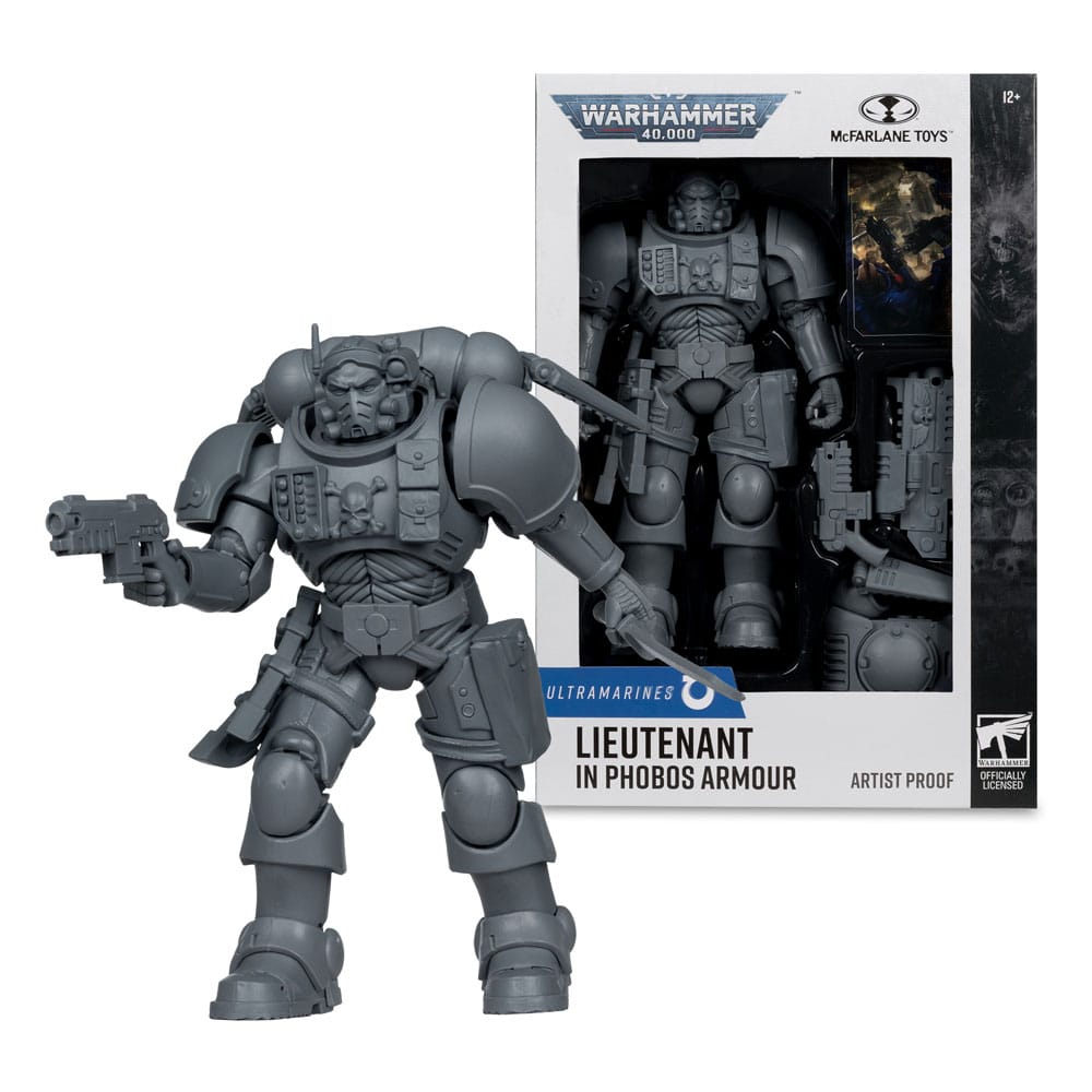 Warhammer 40,000 Action Figure Lieutenant in Phobos Armor (Ultramarines) (Artist Proof) 18 cm