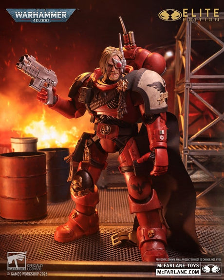 Warhammer 40,000 Dawn of War McFarlane Elite Edition Action Figure Captain Cyrus (Dawn of War 4) 20 cm