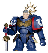 Warhammer 40,000 Total War Action Figure 3rd Company Lieutenant (Ultramarines) 18 cm