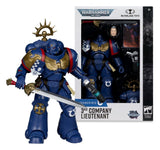 Warhammer 40,000 Total War Action Figure 3rd Company Lieutenant (Ultramarines) 18 cm