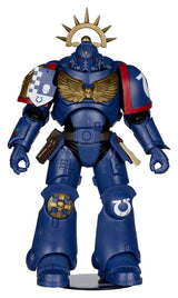 Warhammer 40,000 Total War Action Figure 3rd Company Lieutenant (Ultramarines) 18 cm