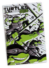 Teenage Mutant Ninja Turtles Page Punchers Action Figure Michelangelo (Black White & Green) (Red Platinum Edition) 13 cm